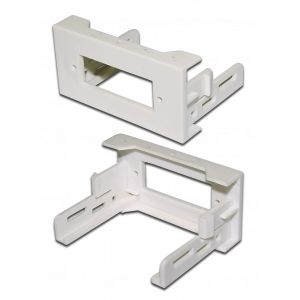 Вставка Mosaic 22.5x45 под дуплексный адаптер SC, белая